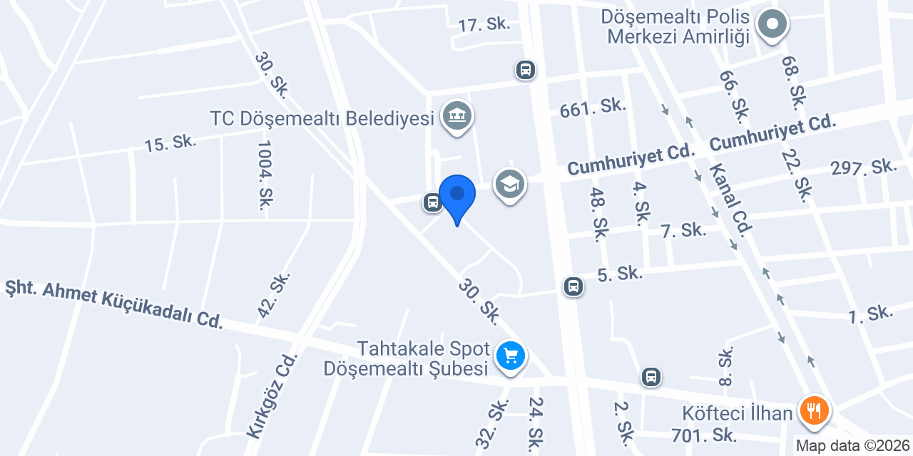 Döşemealtı Mimarlık konumu