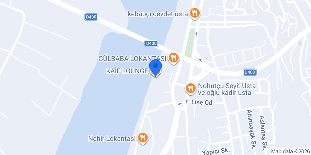 KAİF LOUNGE konumu