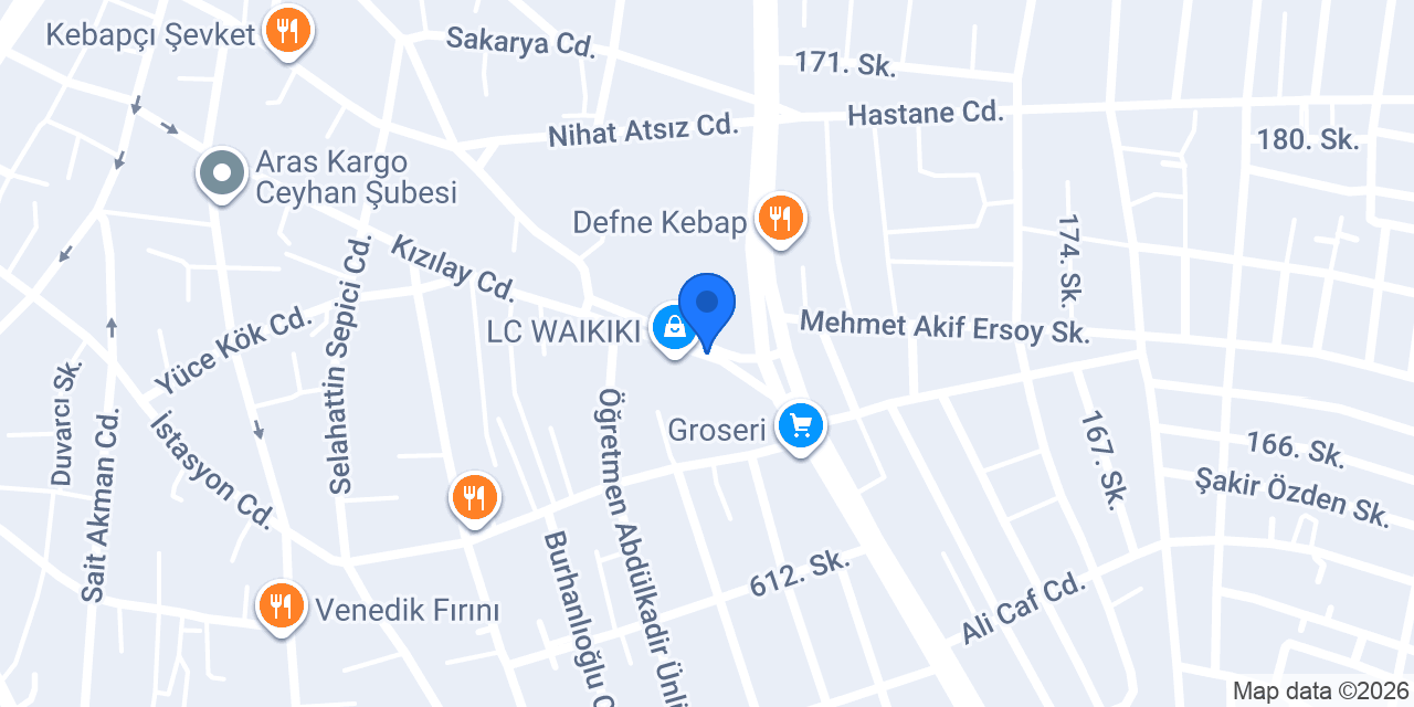 Özer Can Mobilya konumu