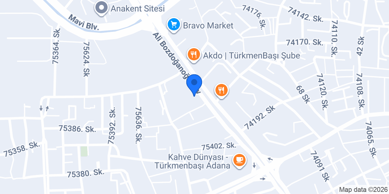 San Kuaför Adana konumu