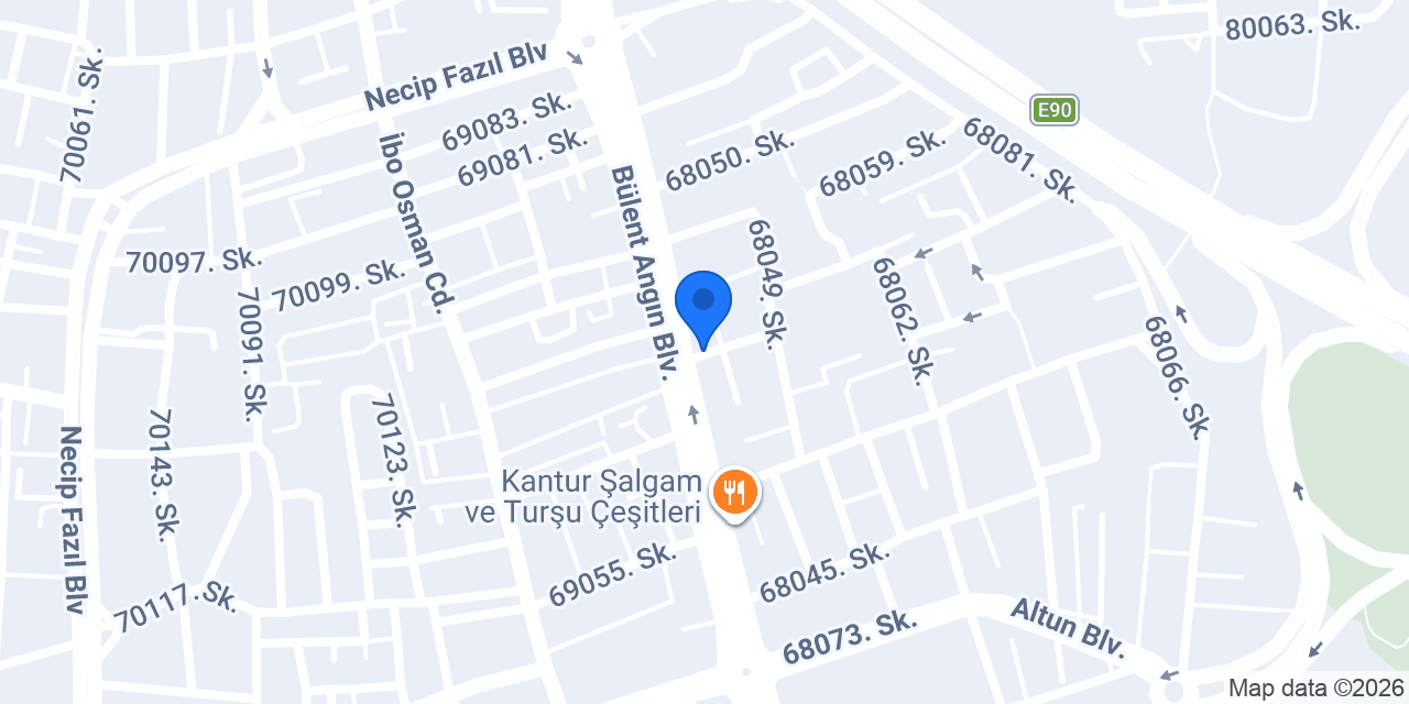 Terra Pizza Adana Seyhan Yenibaraj konumu