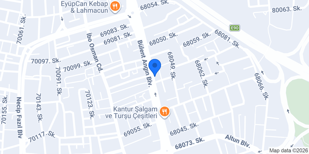 SORGUÇ TRANSFER HİZMETLERİ konumu
