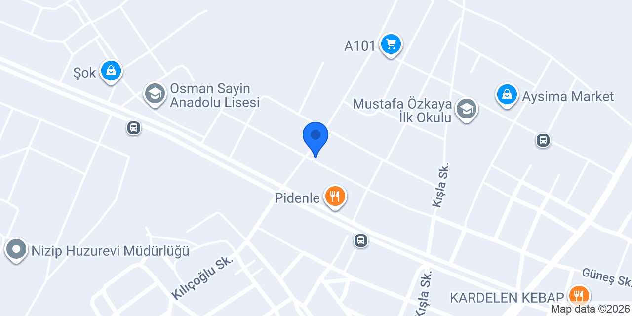 Okyanus Cafe&Restaurant-Pastane konumu