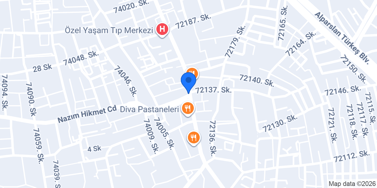 Elit Optik Tellidere konumu