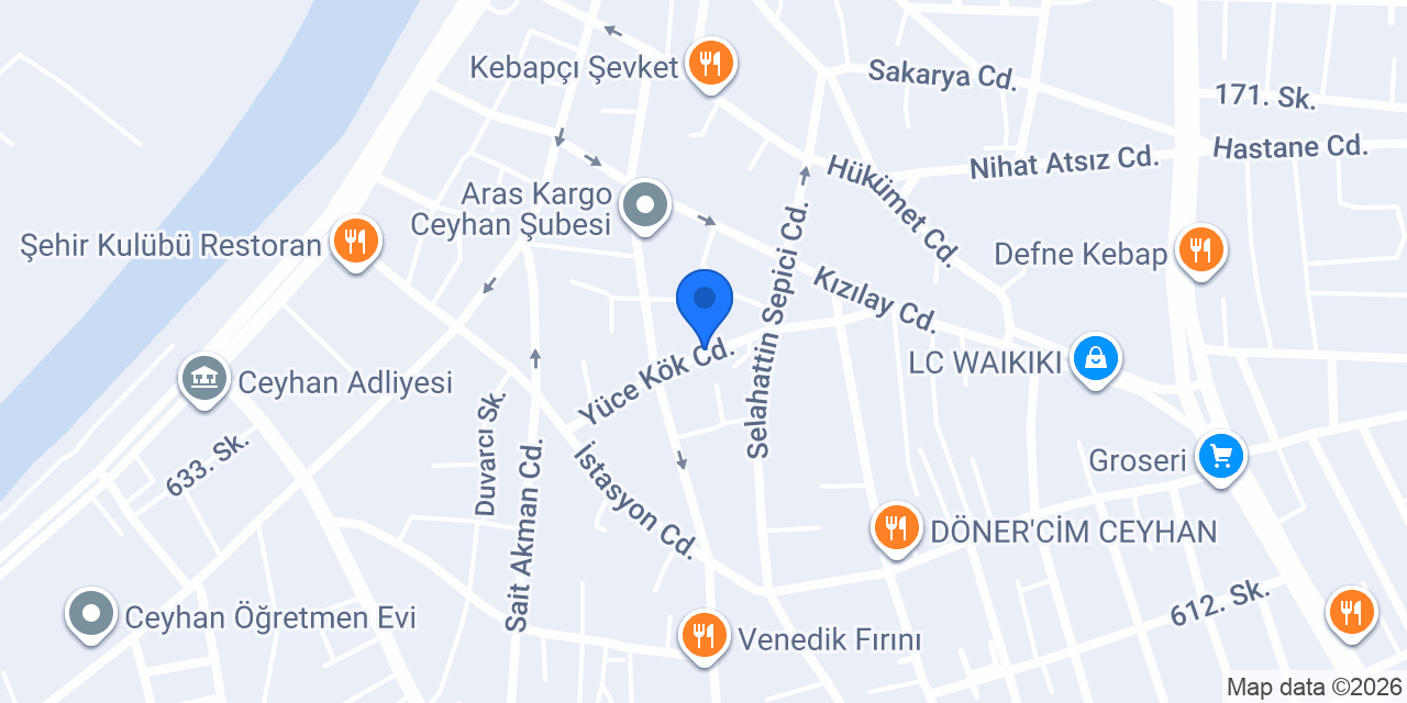Ceyhan Aras kurye konumu