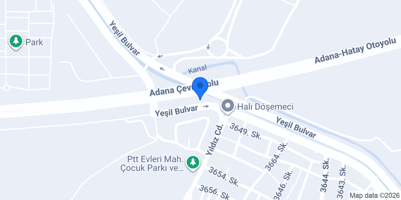 Adana Baca Temizleme konumu