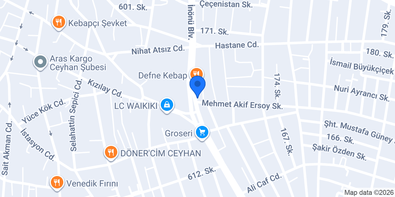 Diyetisyen Asena Çolak konumu