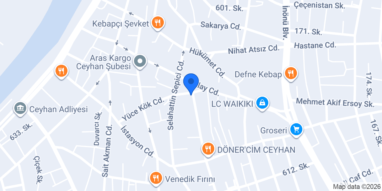 Avukat Özgür Körez konumu