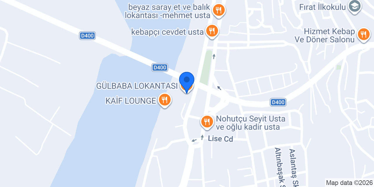 GÜLBABA LOKANTASI konumu