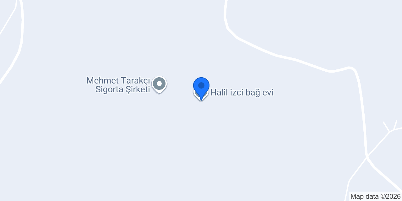 Halil izci bağ evi konumu