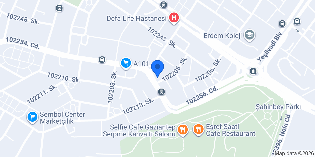 Şehri Antep Dondurma Helva konumu