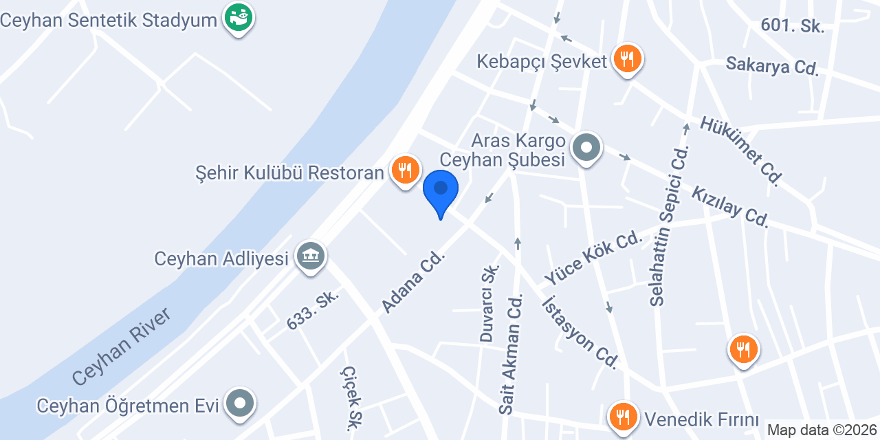 Akdeniz Ekmek Fırını konumu