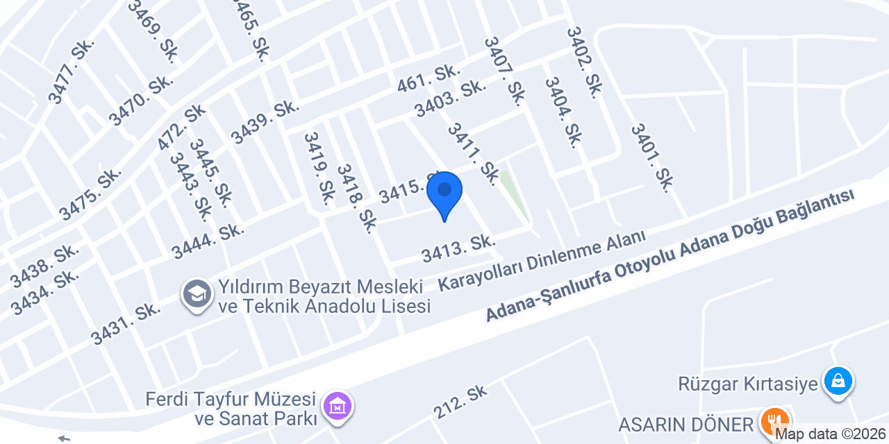 Megatronik Proje Doğalgaz & Isı Sistemleri konumu