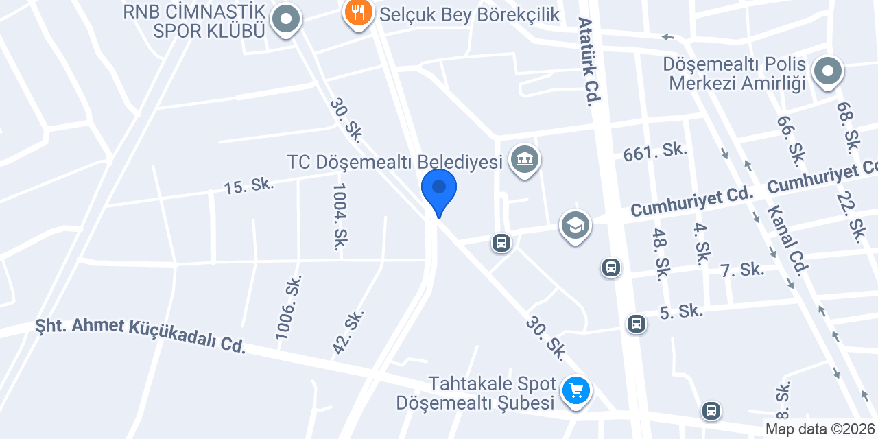 STAF Mimarlık konumu