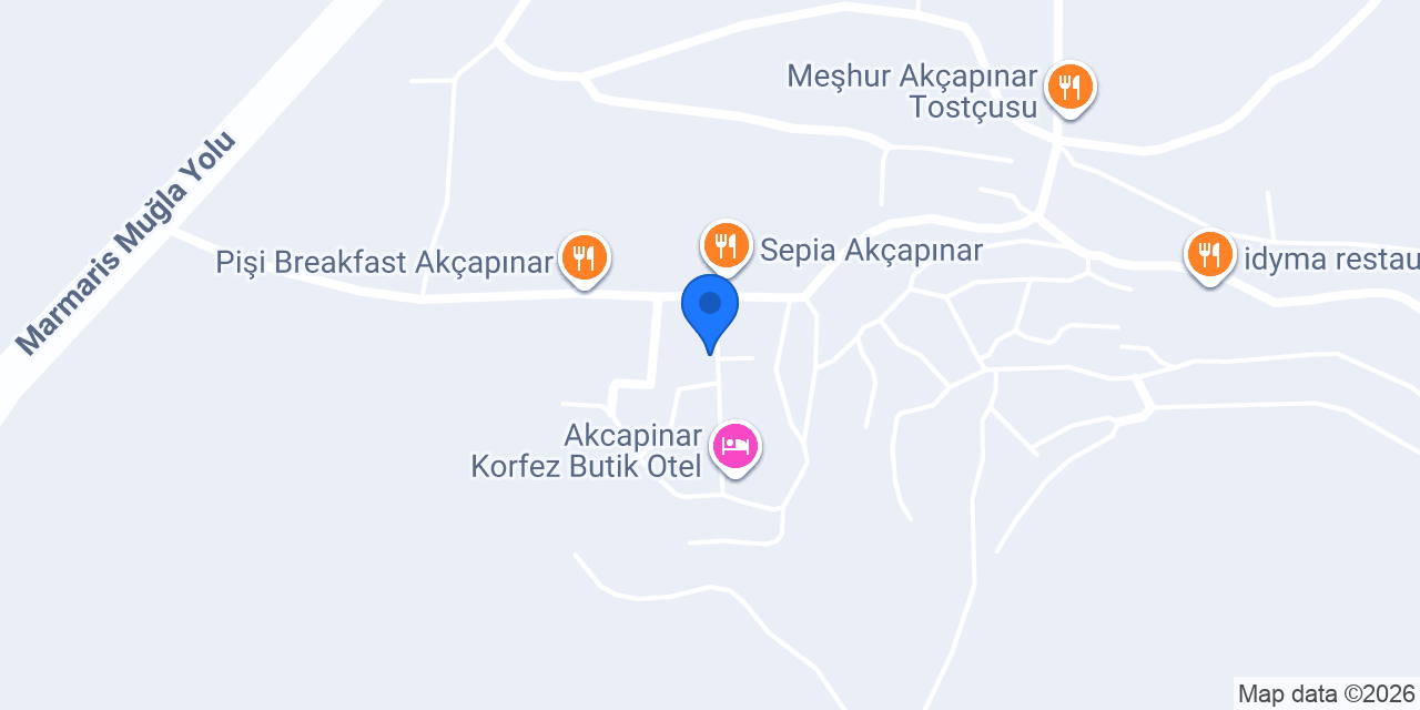 Akçapınar Suites konumu