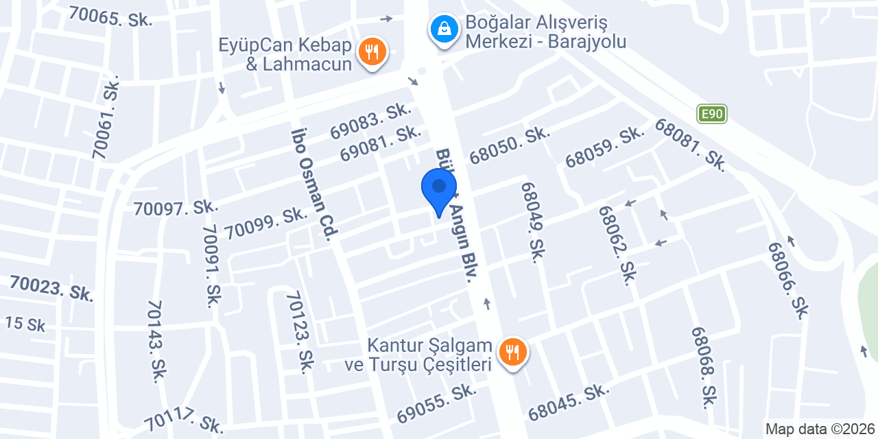 Diş Hekimi Hale Mınçı konumu