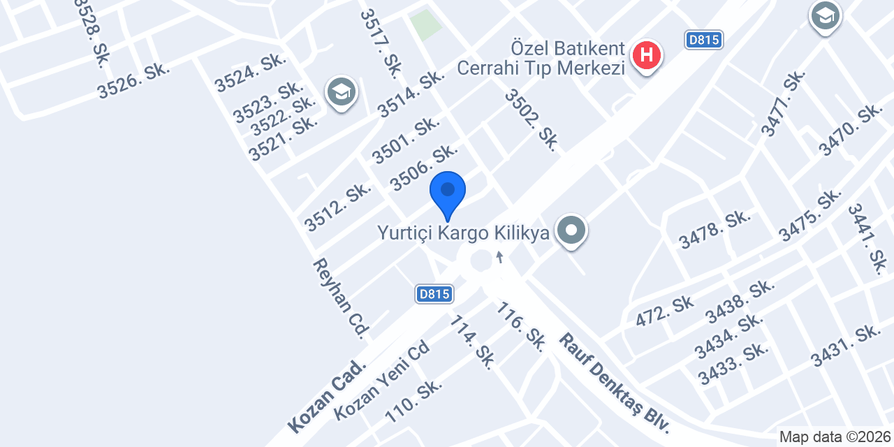 CBB Mekanik Doğalgaz | Buderus Adana konumu
