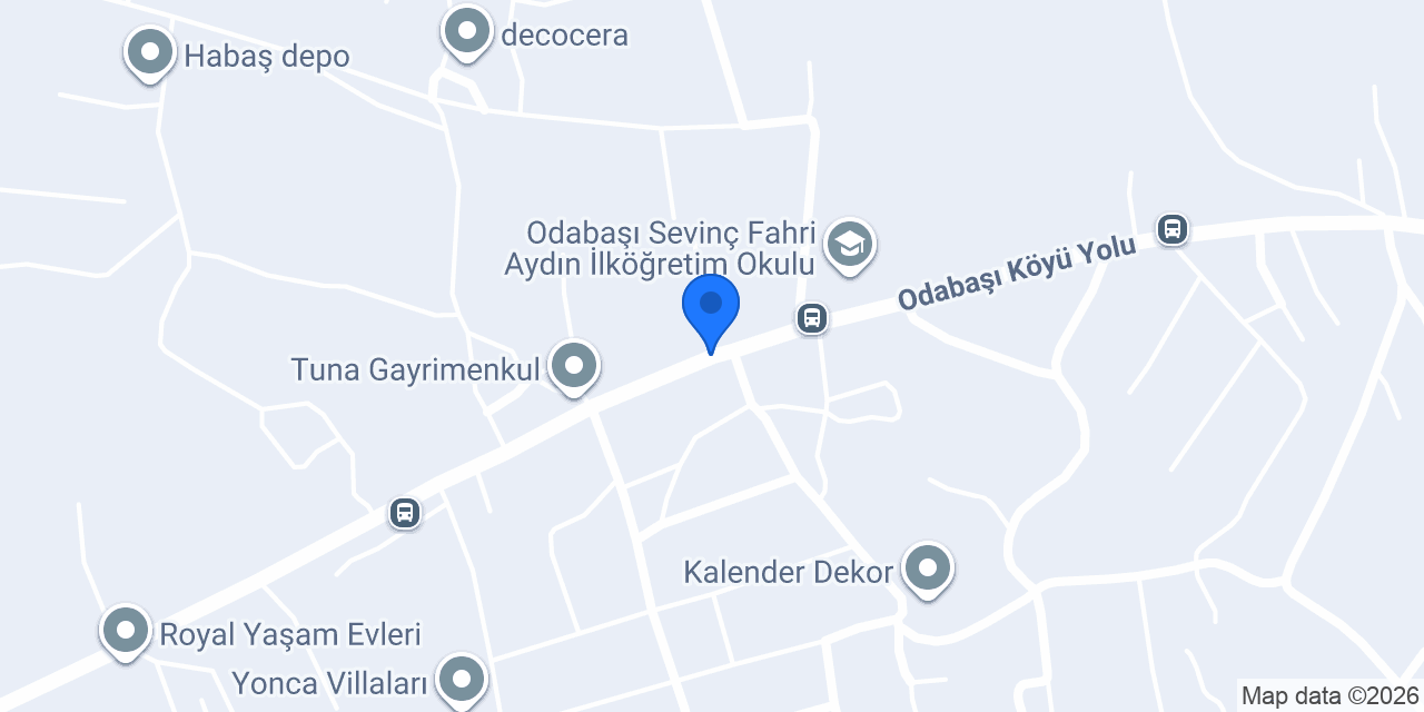 Odabaşı Köyü Muhtarlığı konumu
