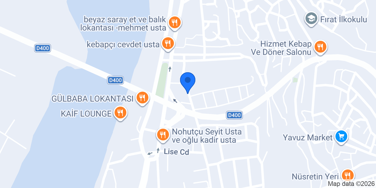 Derman Veteriner Kliniği konumu