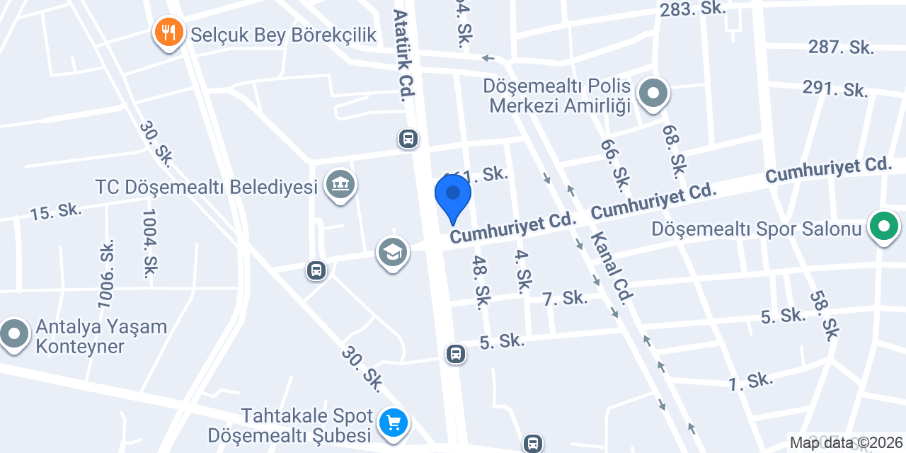 Özmen Mühendislik konumu