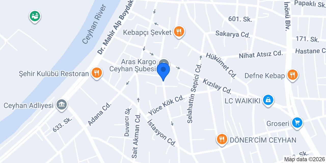 Fosfor Ayakkabı konumu
