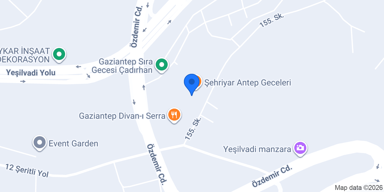Yılkı Cafe&Pastane konumu