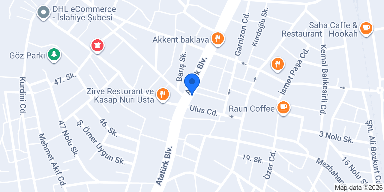 Çevik Veterinerlik konumu