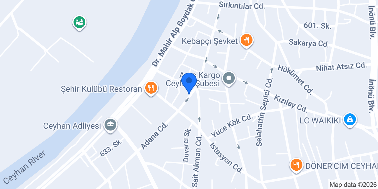 KOYUNCU VETERİNER KLİNİĞİ konumu