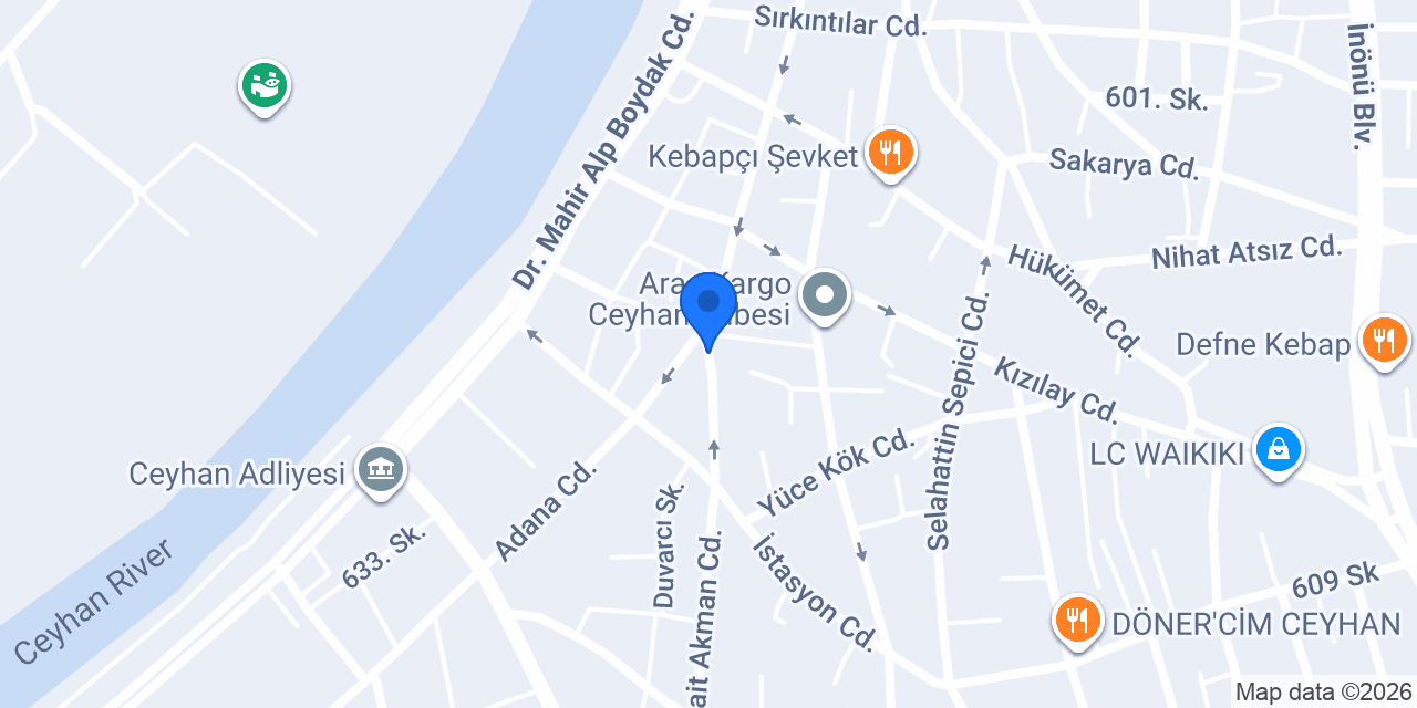Akbank konumu