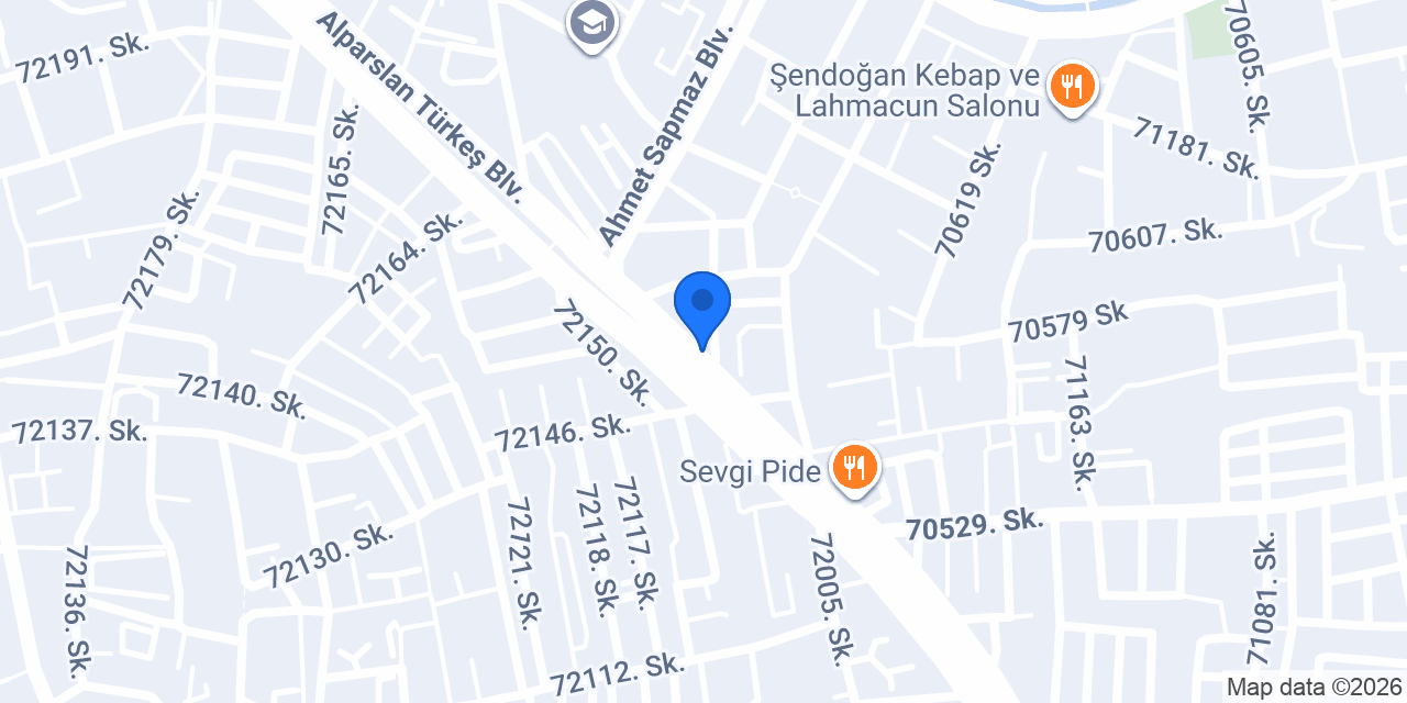 AYS - Adana Yangın Söndürme konumu