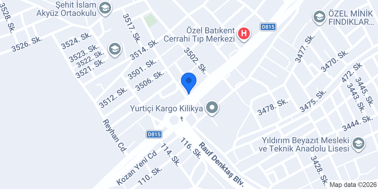 Çıtır Fırın konumu