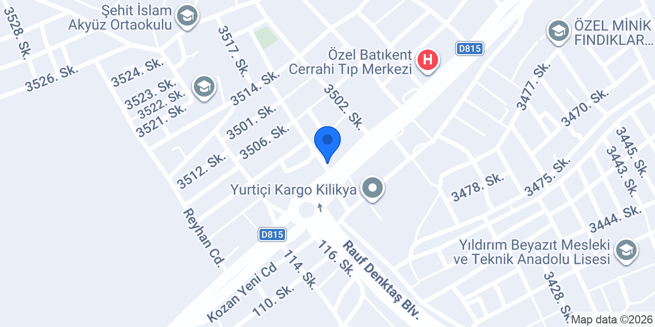 Altunbaş Kebap konumu