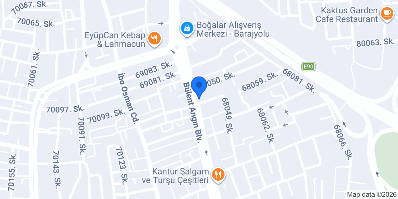 Yağmur Durak Beauty Bar konumu