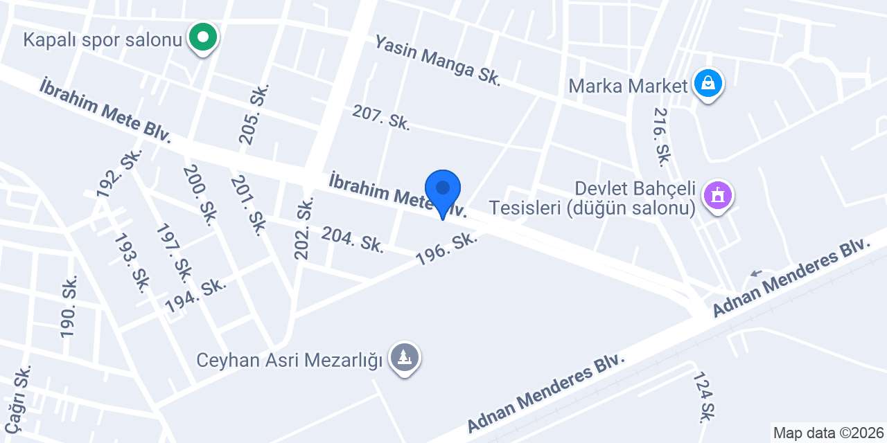 Yener Orman Ürünler konumu