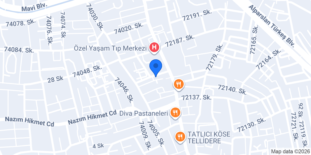 Baysal Oto Egsoz konumu