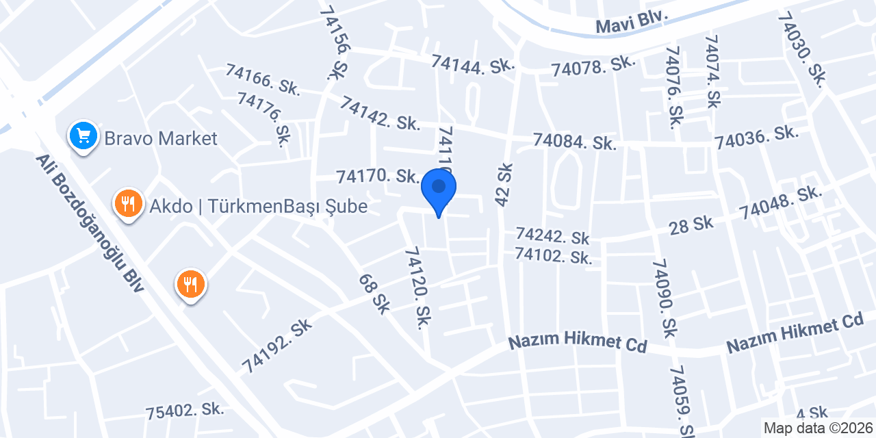 GÜLŞAH MY HOME TERZİ DÜKKANI konumu