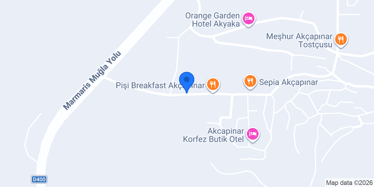 Kronotrop Akçapınar konumu