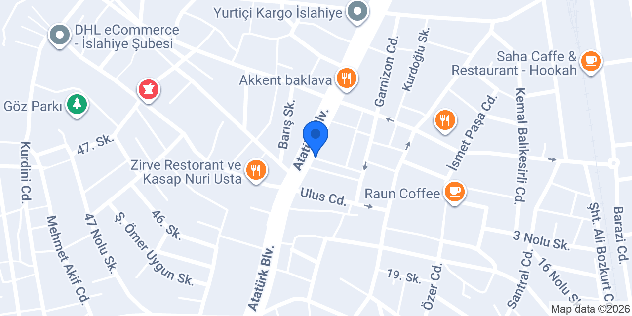 Önder Ticaret konumu