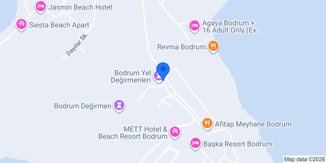 NÜANS WEDDİNG BODRUM konumu