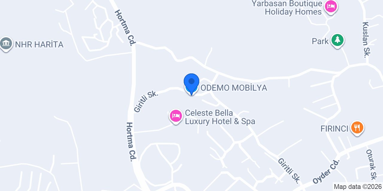 ODEMO MOBİLYA konumu