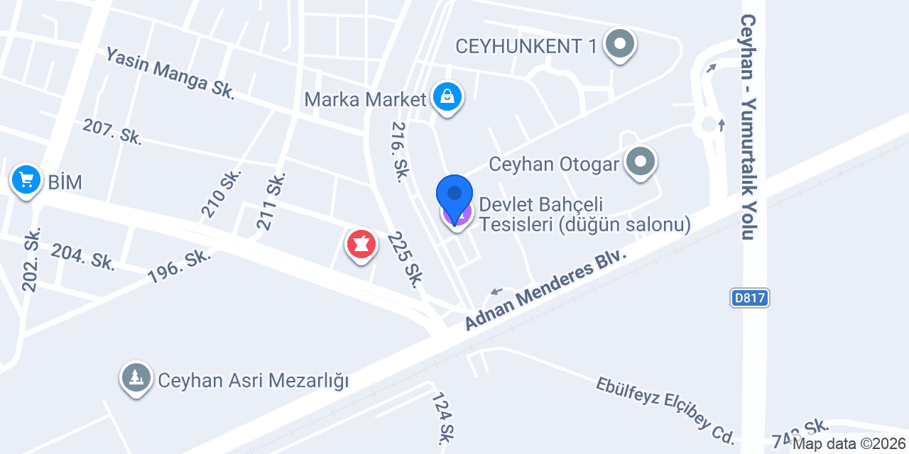 Devlet Bahçeli Halı saha konumu