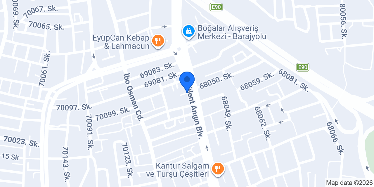Diş Hekimi Erdoğan Türktan konumu
