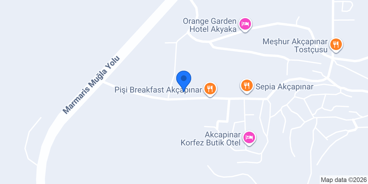Okapi Suites konumu