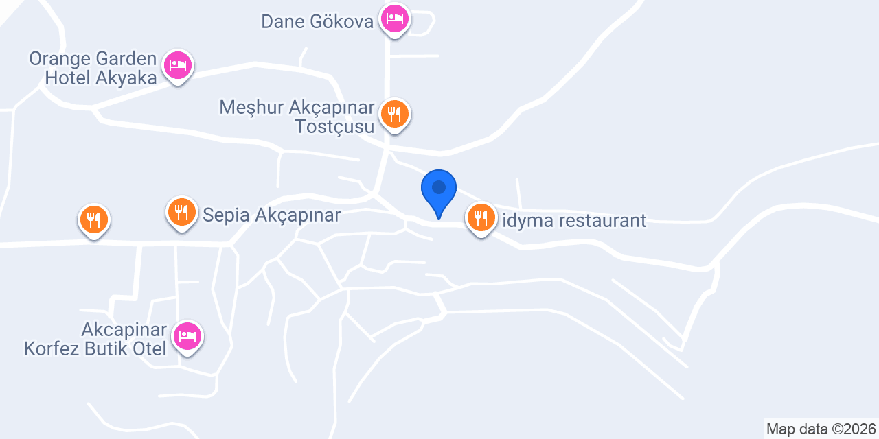Akçapınar Azmakbaşı Cafe & Bar konumu