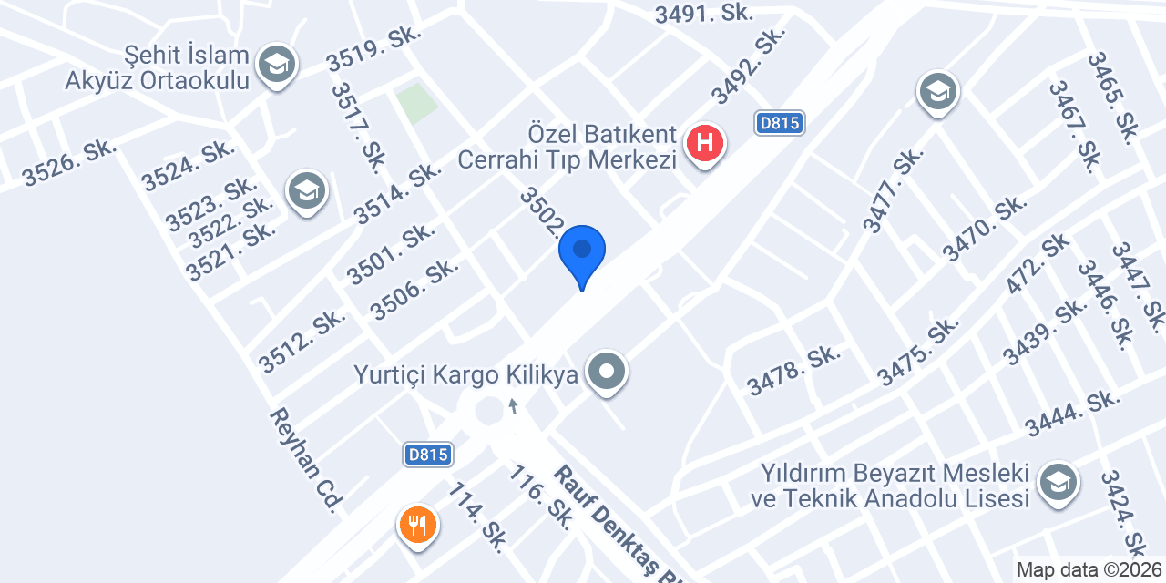 Emmioğlu Kuyumcu konumu