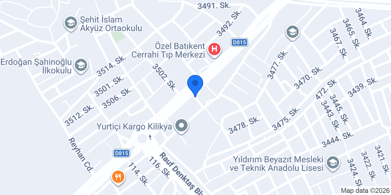 Atay Ticaret konumu