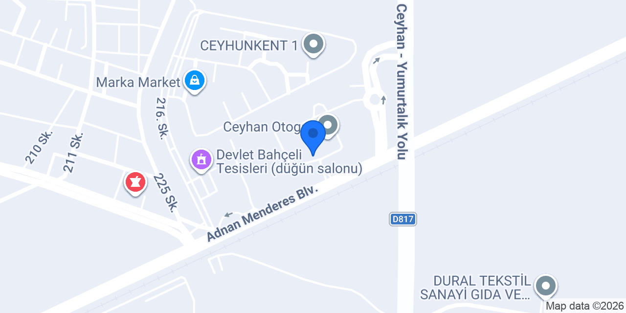 Öz Has Bingöl - Ceyhan konumu