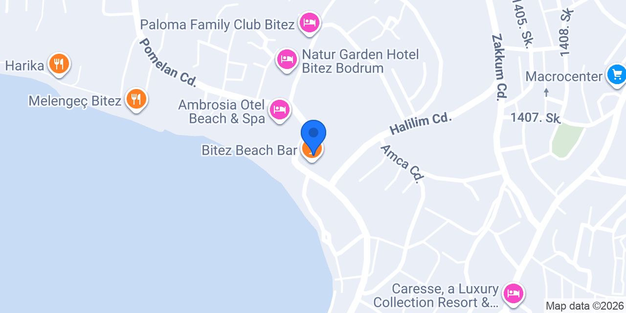 Bitez Kassandra Hotel konumu