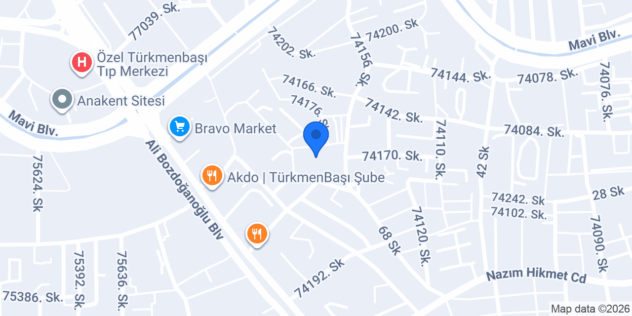 Pınar Ortaokulu konumu