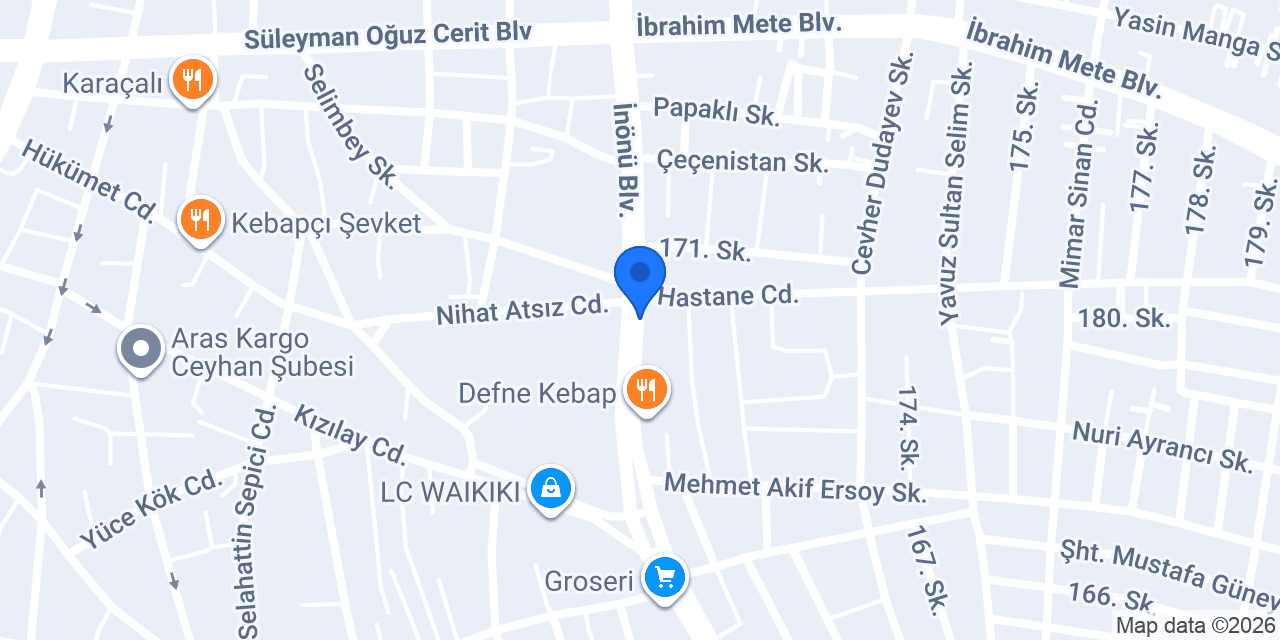 İkram Dondurma konumu